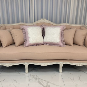 프렌치 쉐비가구 3인 소파