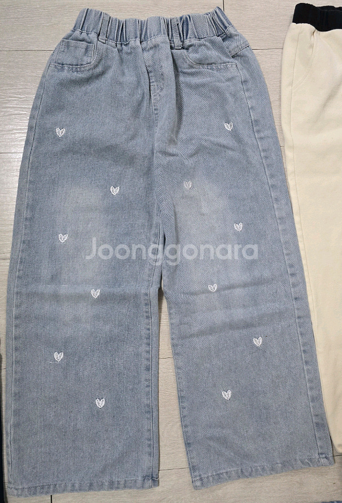 여아옷140-150사이즈 (다운패딩/바지/치마) 17벌 새옷포함 일괄5만원!--5