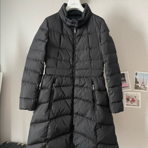 몽클레어 여성 블랙 롱패딩