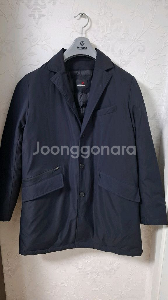 레노마 코트형 구스다운 자켓 100--0