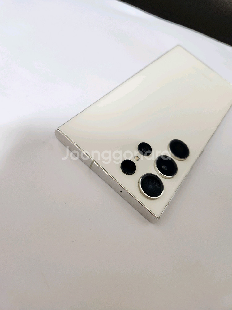 갤럭시 S23울트라 무잔상 256기가 크림--4