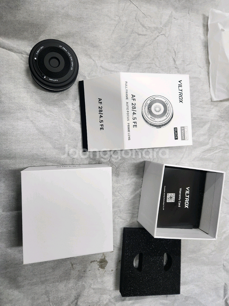 소니 fe풀프레임 AF28mm F4.5 단렌즈 빌트록스--2