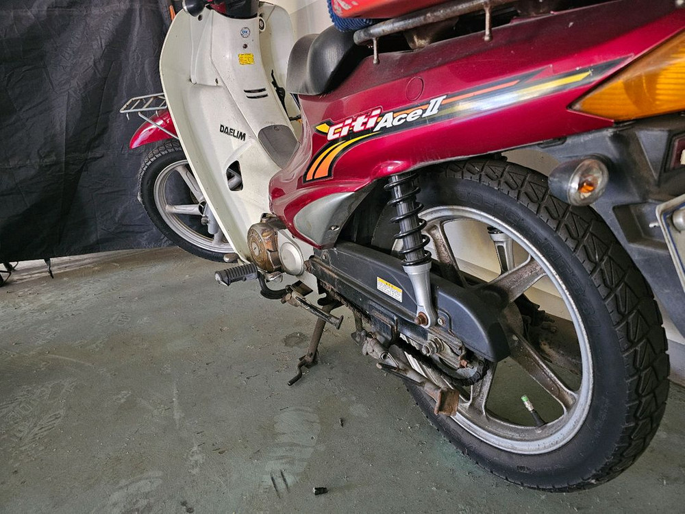 시티에이스110 팝니다.(배달오토바이 시티100) 이미지