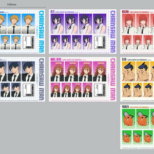 극장판 체인소맨 레제편 8주차 캐릭터 증명사진 세트