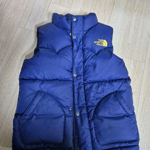 키즈 노스페이스 패딩조끼 130사이즈(6세~7세)