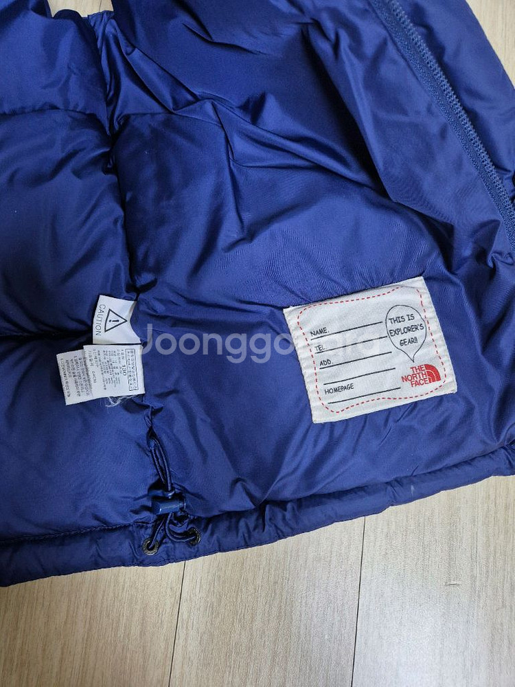 키즈 노스페이스 패딩조끼 130사이즈(6세~7세)--3