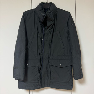 100 헨리코튼 거위털 점퍼 패딩 코트 양털카라