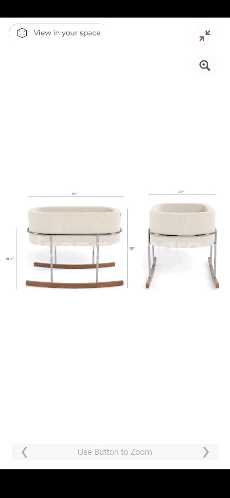 신생아 흔들요람 (캐나다 고급가구브랜드 monte)--6