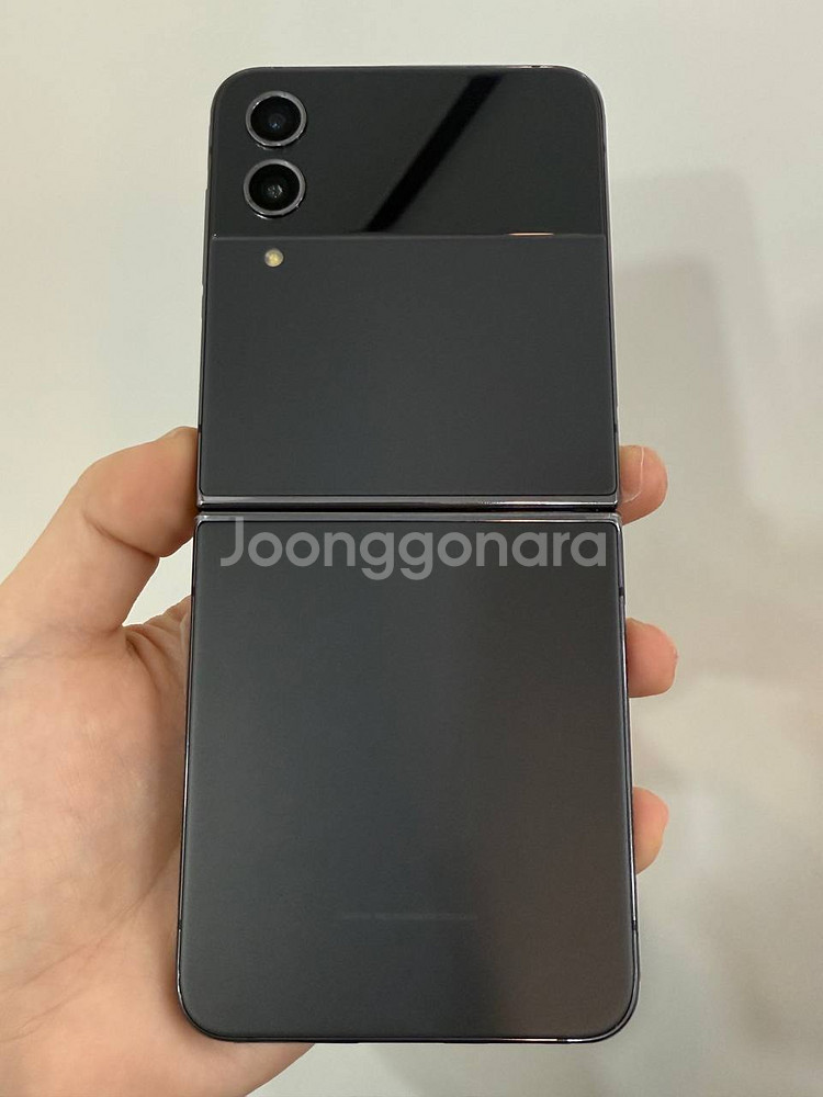 센터판)갤럭시Z플립4 그라파이트 256GB--0