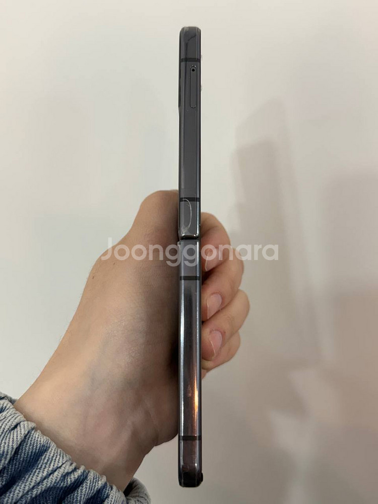 센터판)갤럭시Z플립4 그라파이트 256GB--6