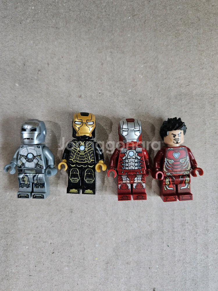 레고 아이언맨 미니피규어 4개 세트--0