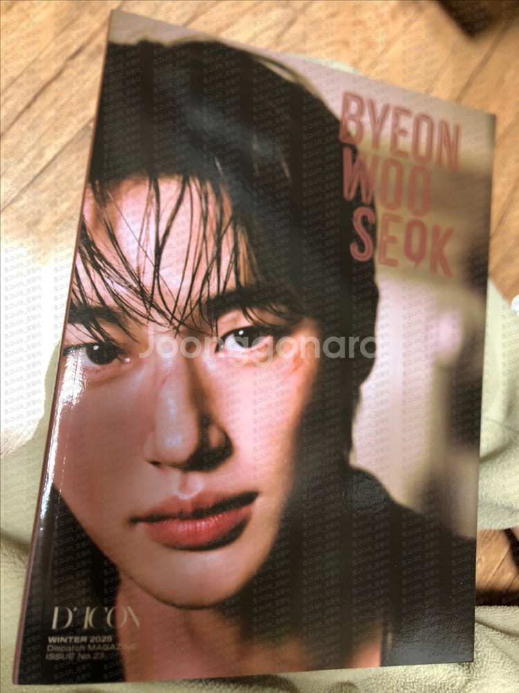 <폴딩 포토카드 분리 O> 변우석 배우 디아이콘 A--0