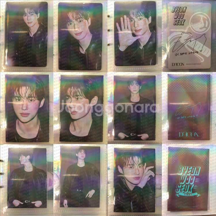 <폴딩 포토카드 분리 X> 변우석 배우 디아이콘 A--3