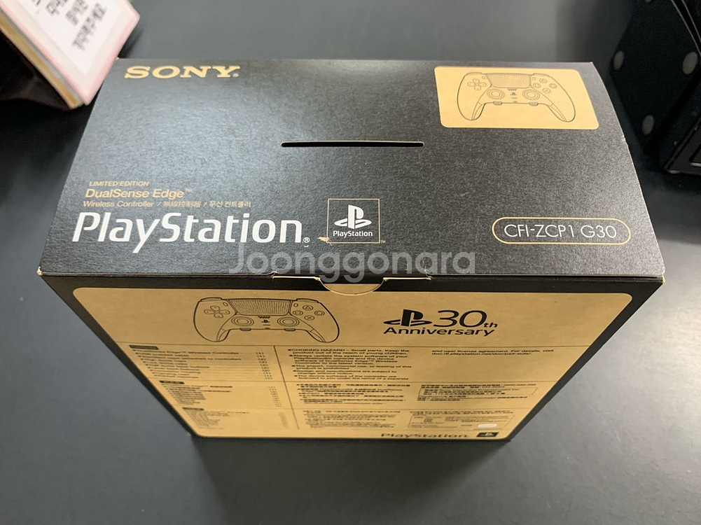 듀얼센스 엣지 30주년 단순개봉 미사용품--3