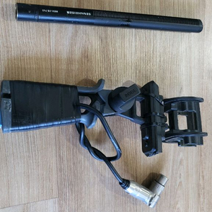 MKH416P48+로데 마이크 건그립