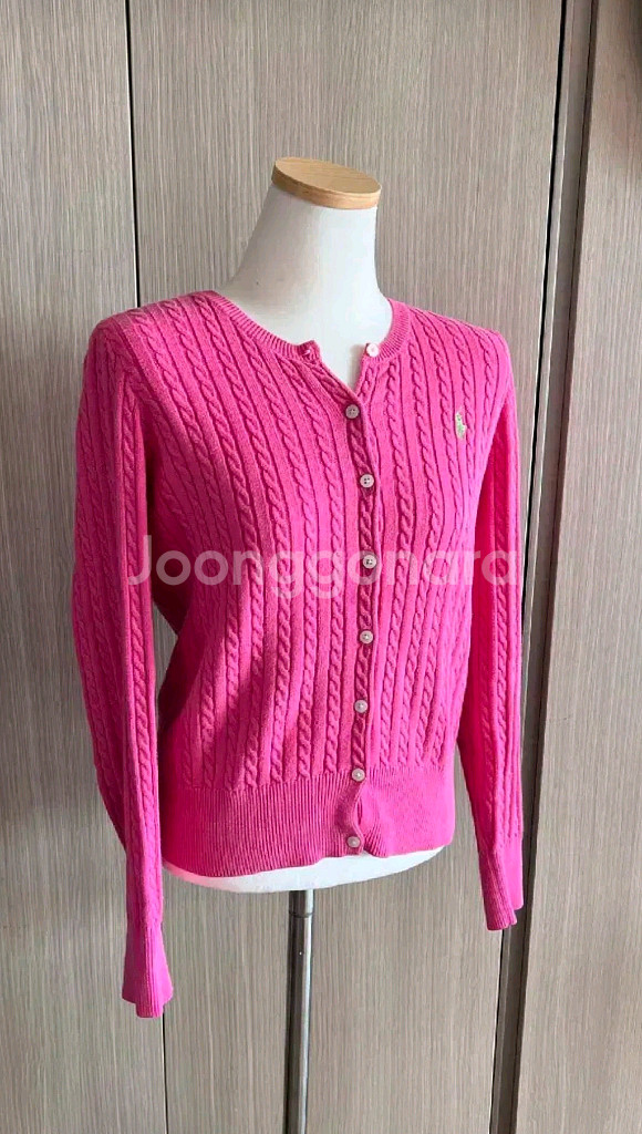 폴로 랄프로렌 케이블 니트 가디건--2