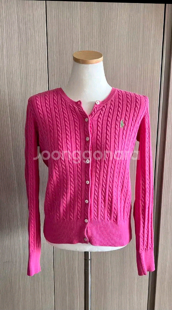 폴로 랄프로렌 케이블 니트 가디건--1