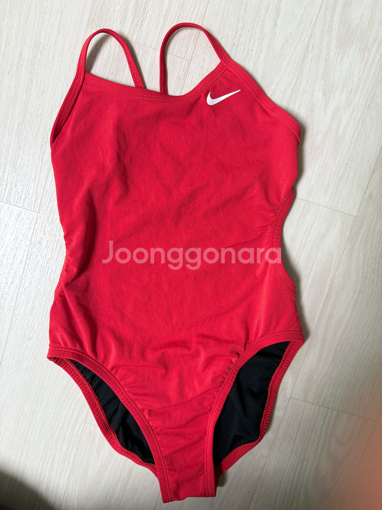 나이키 여성 원피스 수영복 컷아웃 26 레드--0