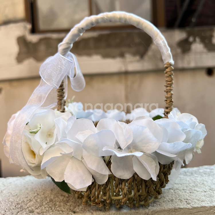 화동바구니 꽃바구니 예동 링베어러--3