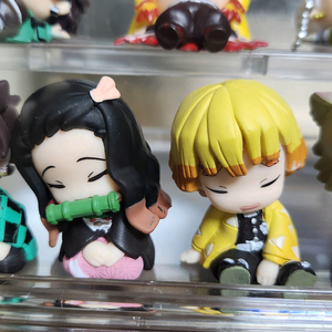 애니메이션 캐릭터 피규어 세트