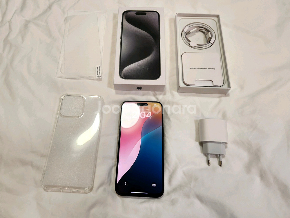 [아이폰 15 프로맥스] 256GB 블랙티타늄 / 배터리 99% / 외관 깔끔--6