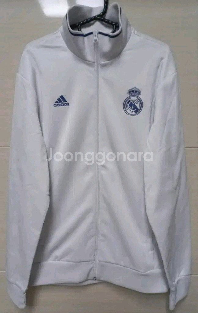 아디다스 대장급 레알마드리드 화이트 흰파 트랙탑 저지 져지집업 90/S--0