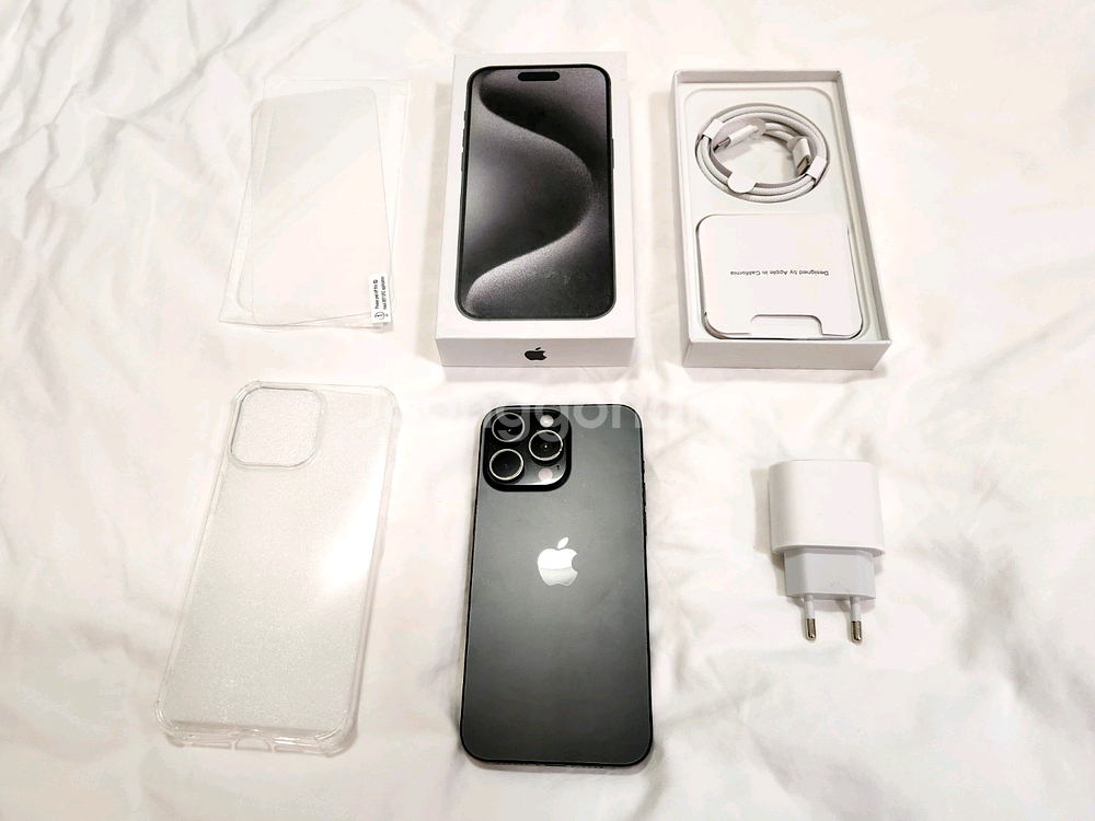 [아이폰 15 프로맥스] 256GB 블랙티타늄 / 배터리 99% / 외관 깔끔--11