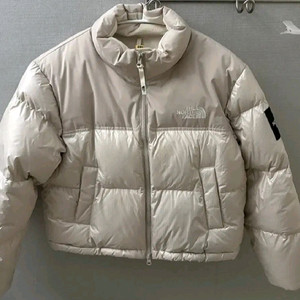 [S] 노스페이스 화이트 라벨 눕시 다운 자켓 크림 베이지85 이미지