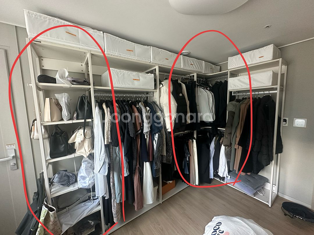 한샘 스테이 시스템행거--0