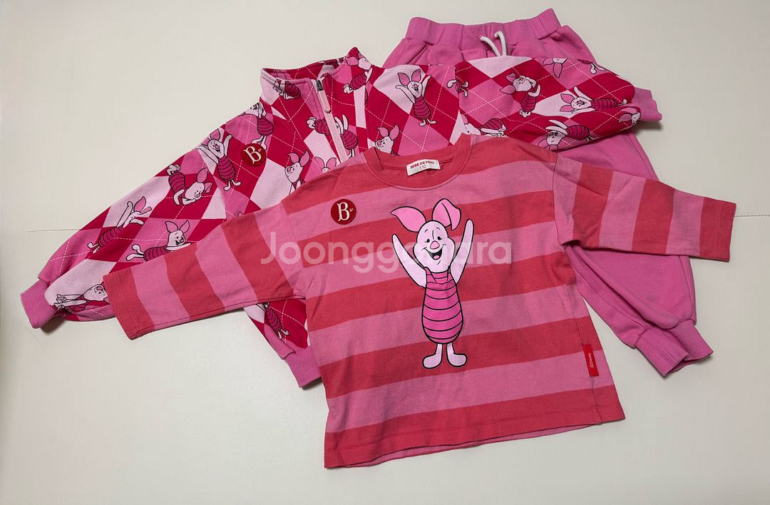 베베드피노 피글렛 상하복 세트 110--0