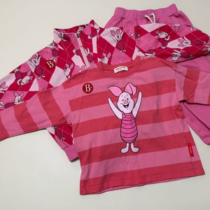 베베드피노 피글렛 상하복 세트 110