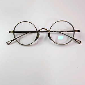티타늄 안경 10518 브론즈/블루라이트 차단 안경/동글이 안경