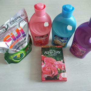 세탁 일괄. 피지 수퍼캡스 디나자임 딥클린 캡슐 세제 샤프란 아우라 생화캡슐 섬유유연제 건조기 시트 드럼 일반