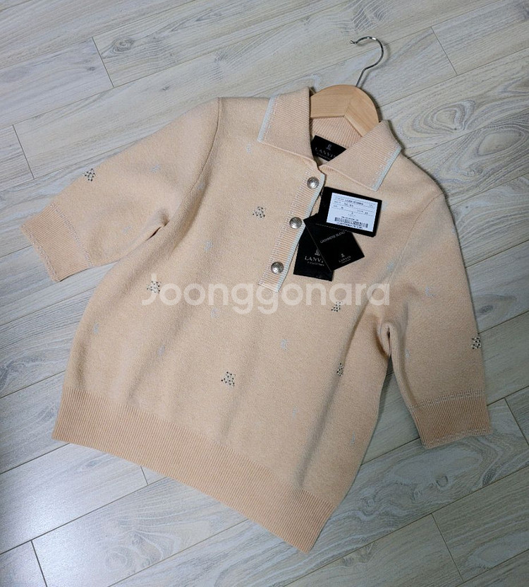 새상품 한섬 랑방컬렉션 캐시미어 블렌드 니트/타임 더캐시미어 마인--8