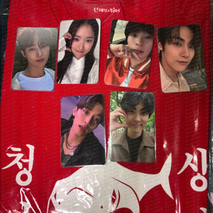 선재업고튀어 청상아리 티셔츠 포토카드