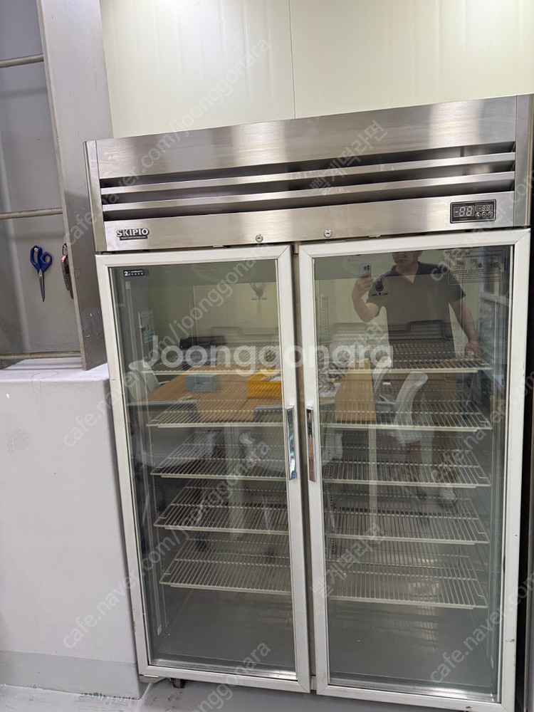 스키피오 냉동고 업소용 슬라이딩 유리문 냉장냉동 쇼케이스--0