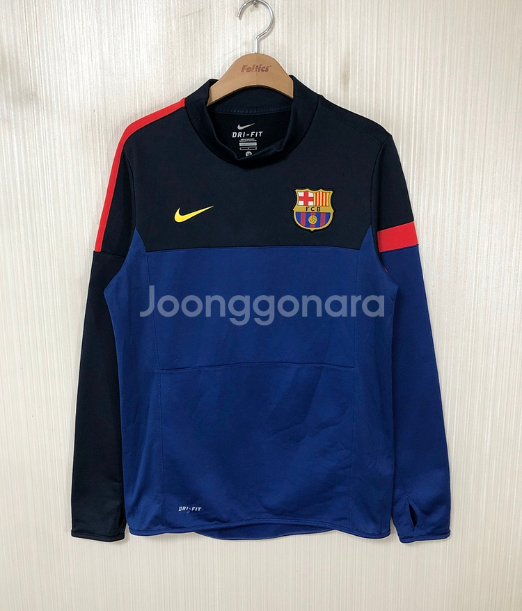 나이키 12-13 FC바르셀로나 드라이핏 드릴탑 M(95)--0