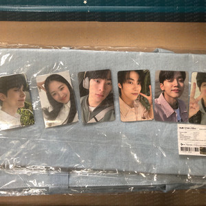 선재업고튀어 팝업 데님 에코백 포토카드