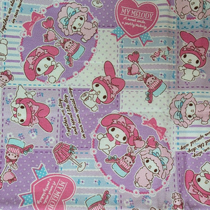산리오 마이멜로디앤피아노 원단
