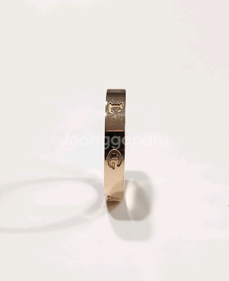 불가리 비제로원 에센셜 18K핑크골드 반지--1