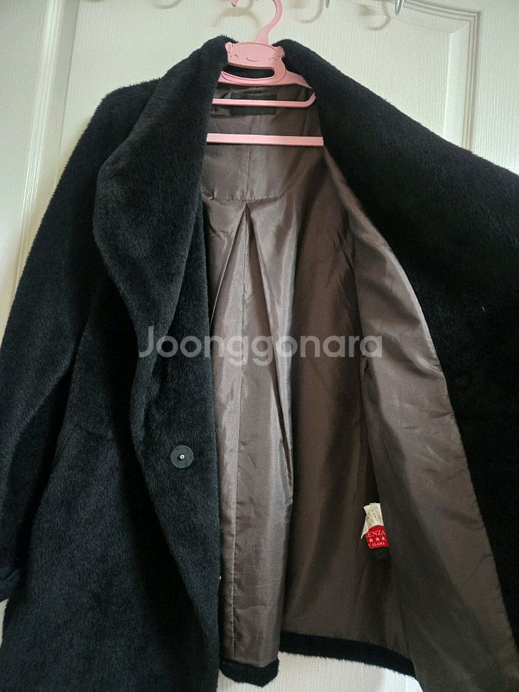 타임 여성 순모 하프코트 55~66--4