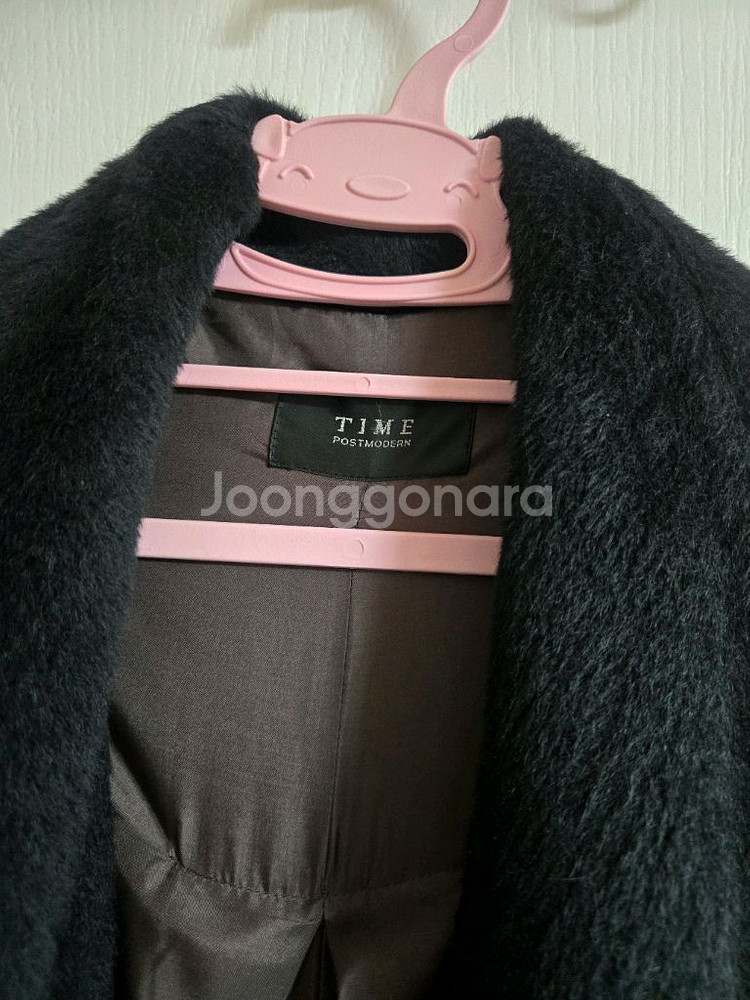 타임 여성 순모 하프코트 55~66--2