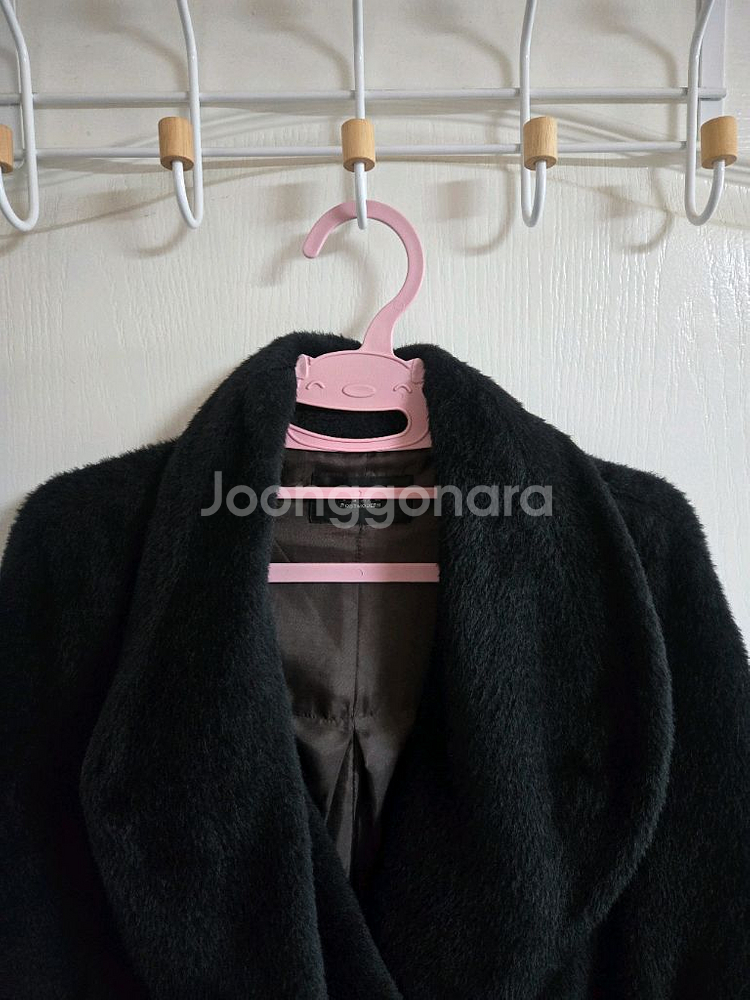 타임 여성 순모 하프코트 55~66--1