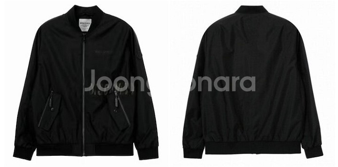 디스커버리 남성 봄버 자켓--9