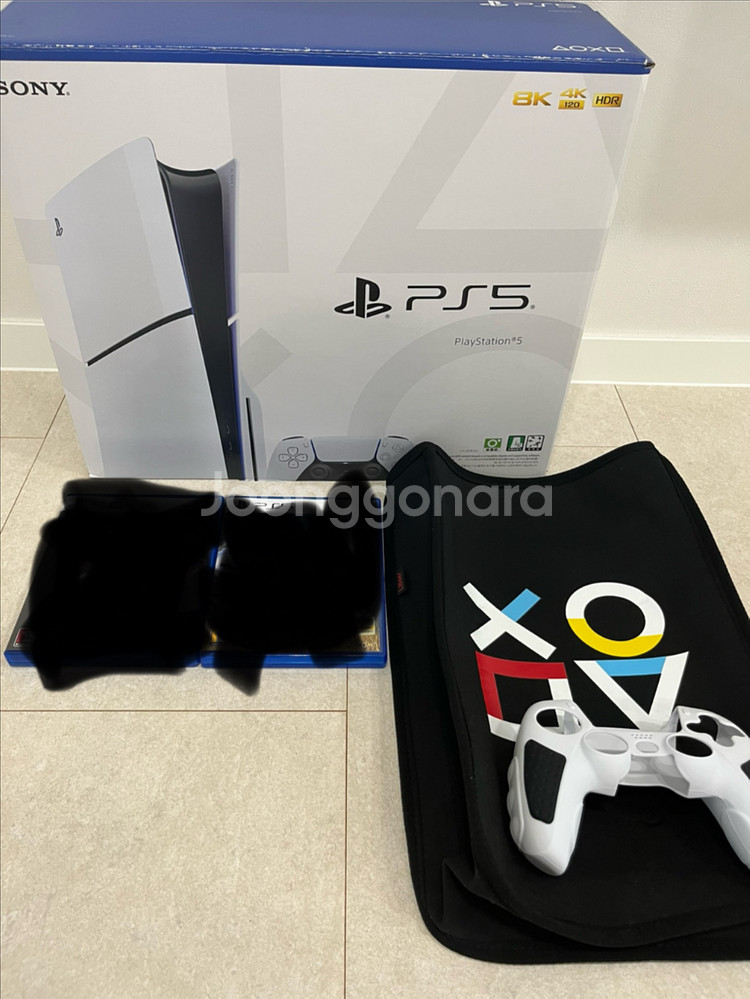 플스5 슬림 디스크 버전 풀박스--0