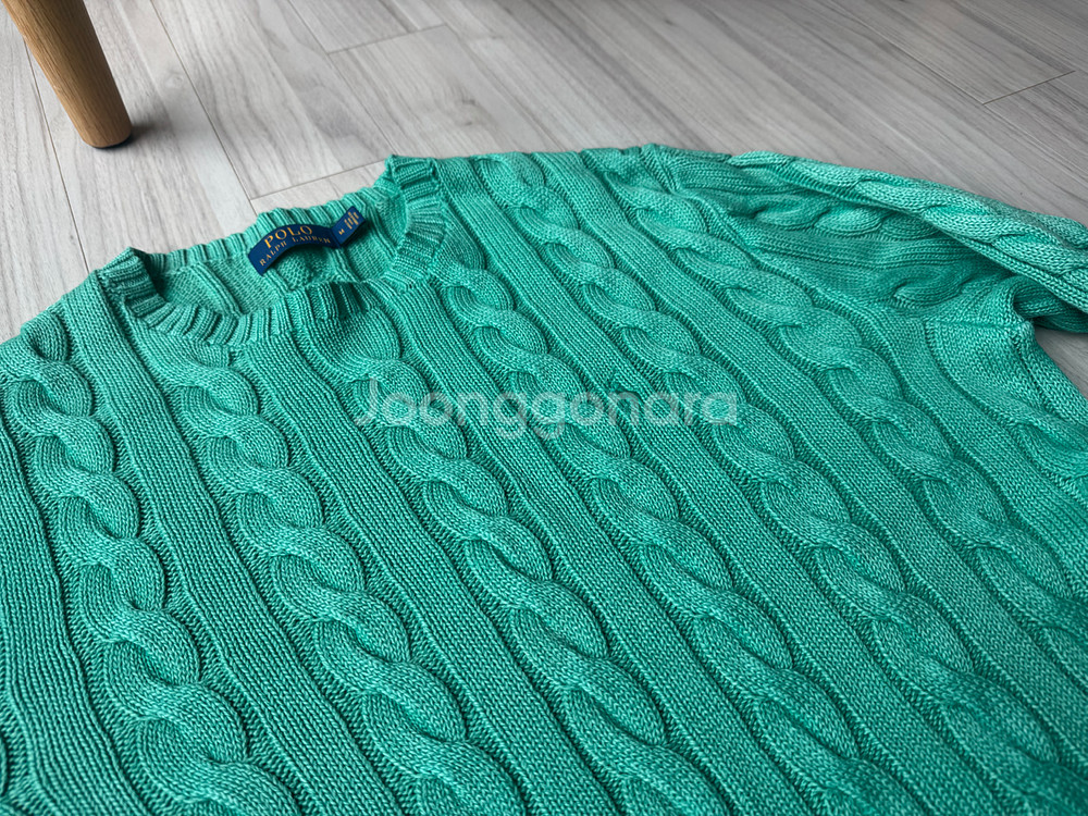 폴로 랄프로렌 남성 케이블 니트 스웨터--3