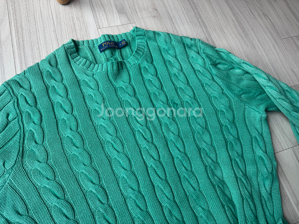 폴로 랄프로렌 남성 케이블 니트 스웨터--5