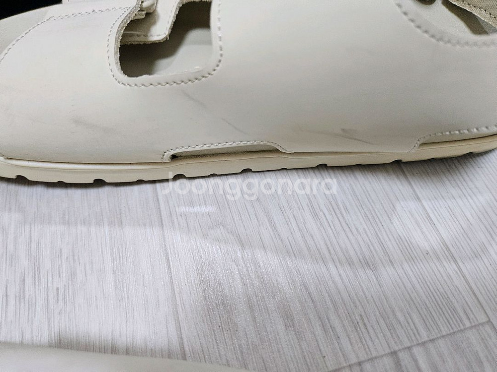 자라 zara 아이보리 샌들 36 235~240 편의점 반값 택포 11000원--2