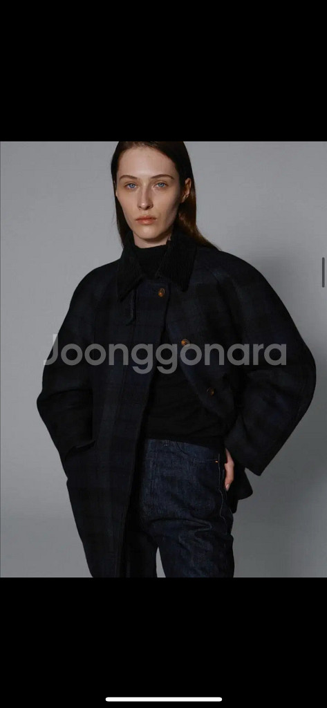 낫띵리튼 캠브리지 하프 발마칸 코트--5