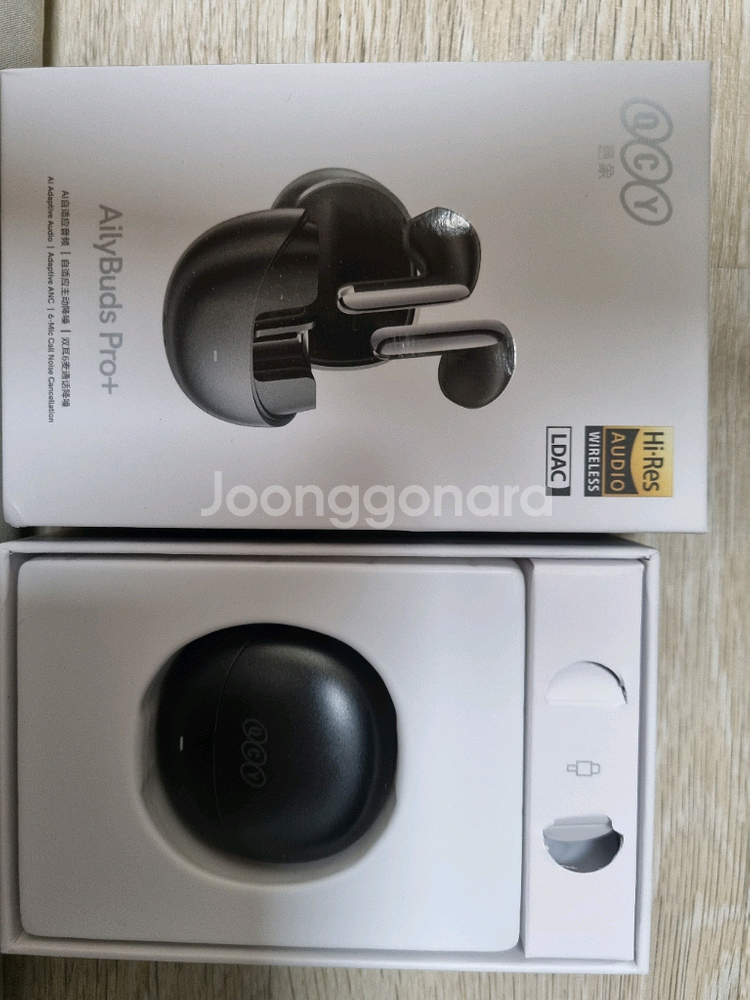 QCY AilyBuds Pro+ 블랙 무선이어폰--0